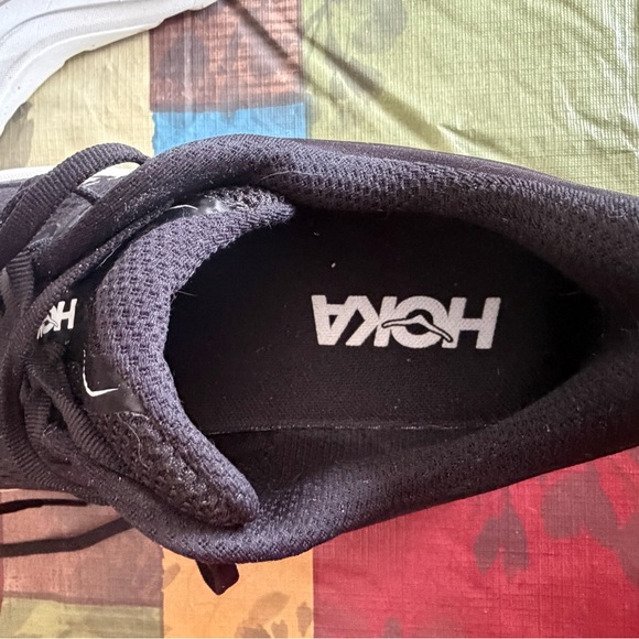 Hoka Bondi 9 Women’s Black/White Athletic Shoes Size 8.5 Wide - Picture 5 of 7